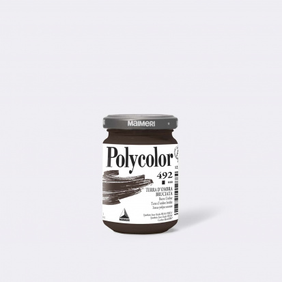 Акриловая краска "Polycolor" земля умбры жженая 140 ml